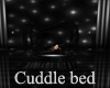 Blk Cuddle Bed W/Canopy