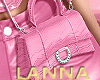🎀 pink bag