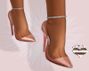 Pink Satin Heels