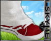 Sneaker + Socks Red