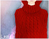Winter Sweater Red