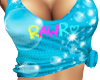 Cute blu RAWR top [R]