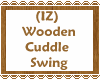 (IZ) Wooden Cuddle Swing