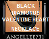 Black Diamonds Heart