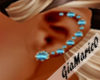 g;blue falls earrings