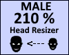 Head Scaler 210% Male