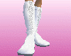 White Moccasin Boots