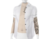 [cll] tattoo white shirt