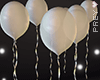 White Balloons. Ceiling