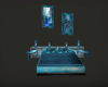 Blue Bed Poseless