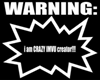 warning creator sticker