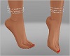 BARE Feet Red Nails