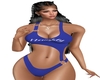 3992 Blue Swimwear