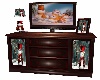 Lil Red Snowman Tv Stand