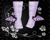 Black-Purple Feet Wings
