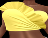 Ruffle Crop - Yellow