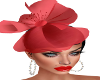 Red Bow Hat