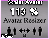 Scaler Avatar *M 113%