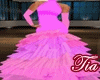 Tia Tier gown Pink