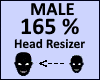 Head Scaler 165% Male