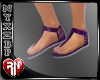 Indian Sandal in Purple