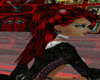 reddark hair