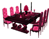 Pink Dining Table