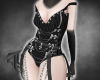 666 l bodysuit goth