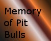 memory of pit bulls