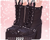 $K Goth Bunny Boots