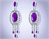 -S- Evrin Purple Earring