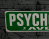 psychopathic street sign