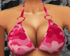 *-*Pink Corrugated Bikin