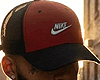 Red And Black Nk Cap.