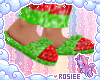 ✿ raindeer slippers