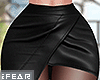 ♛TF Blc LLeather Skirt