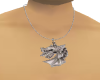 Silver Dragon Pendant