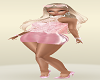 Pretty Blond Pink Lace Dress