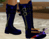 G* Blue Leather Boots