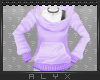 Lilac Baggy Sweater
