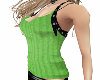 (* LIME Buckled Tank Top