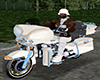 WHITE MOTORCYCLE HELMET