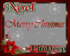 NOEL Merry Xmas Sign