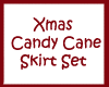 [BRM]CandyCane Skirt Set