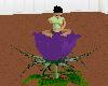 Purple Sittin Flower