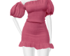 Linen dress ♡ pink