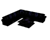 Purple Roaw Corner Couch