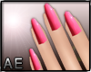 [AE] Shiny Pink Nails 