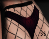 $ Panties with fishnet $