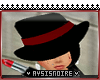 Black/Red Mafia Hat